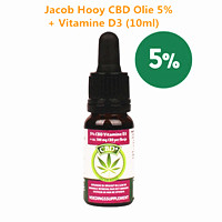 [bp] Jacob Hooy CBD Olie 5% + Vitamine D3 (10ml)