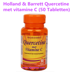 [bp] Holland & Barrett Quercetine met vitamine C (50 Tabletten)@1+1 